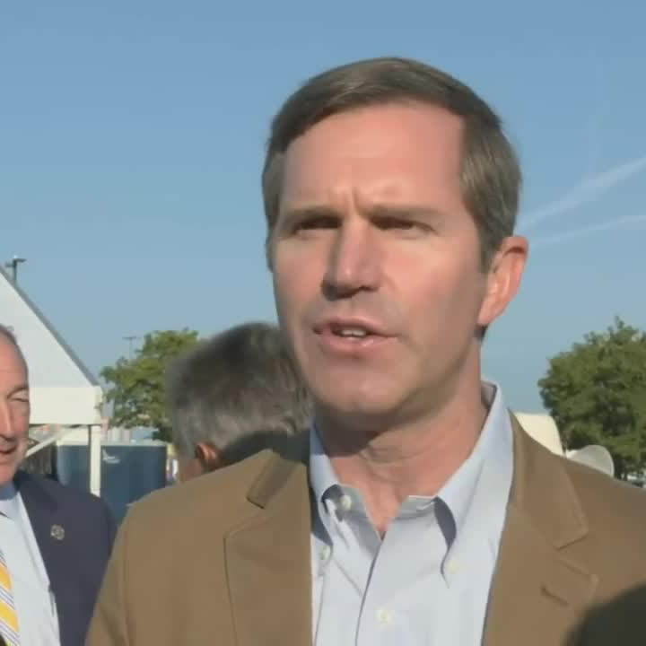 Gov. Andy Beshear attends commodity breakfast as 2023 Kentucky State Fair gets underway